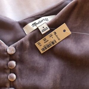Madewell Violet Velvet Tank